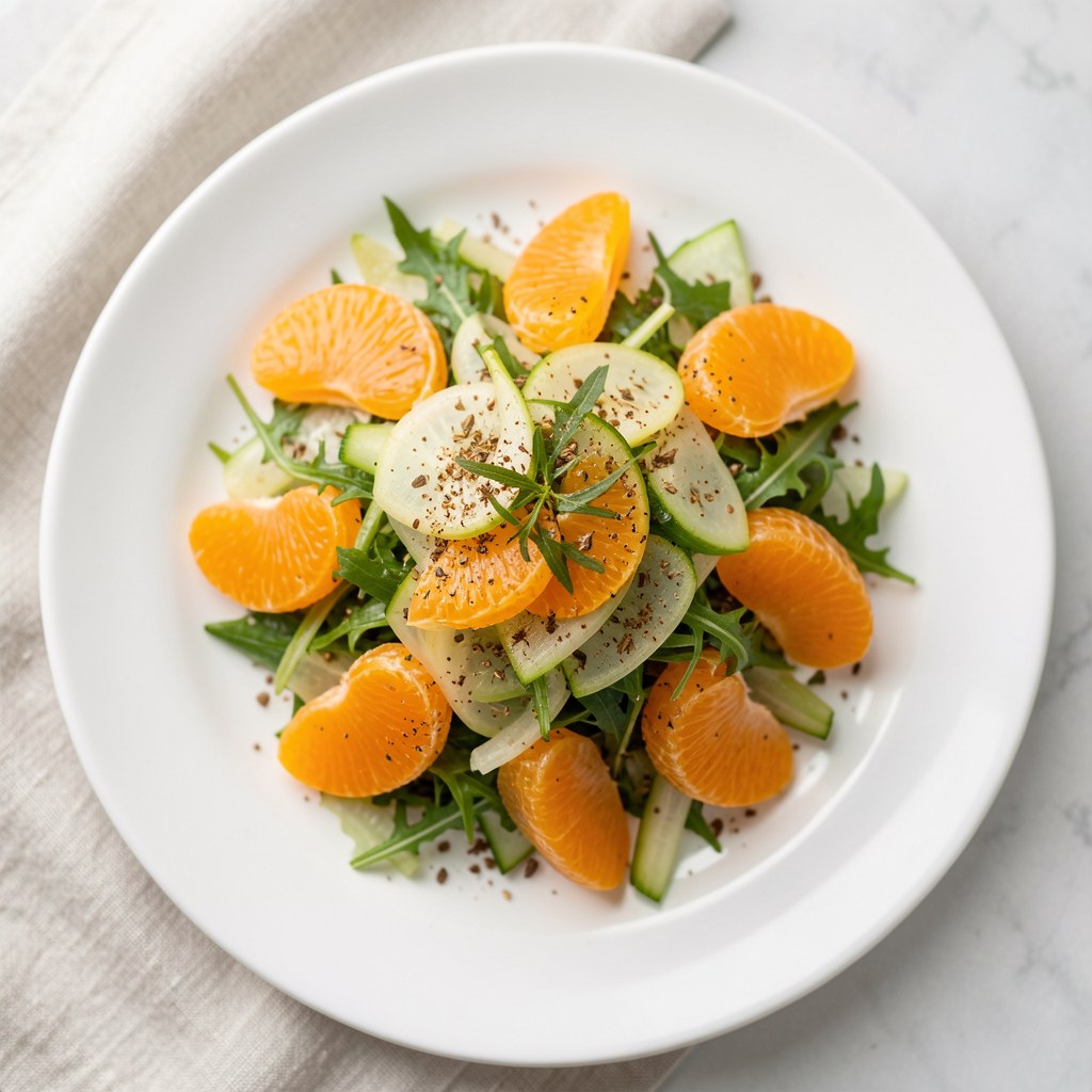 Sałatka z cykorii z selerem