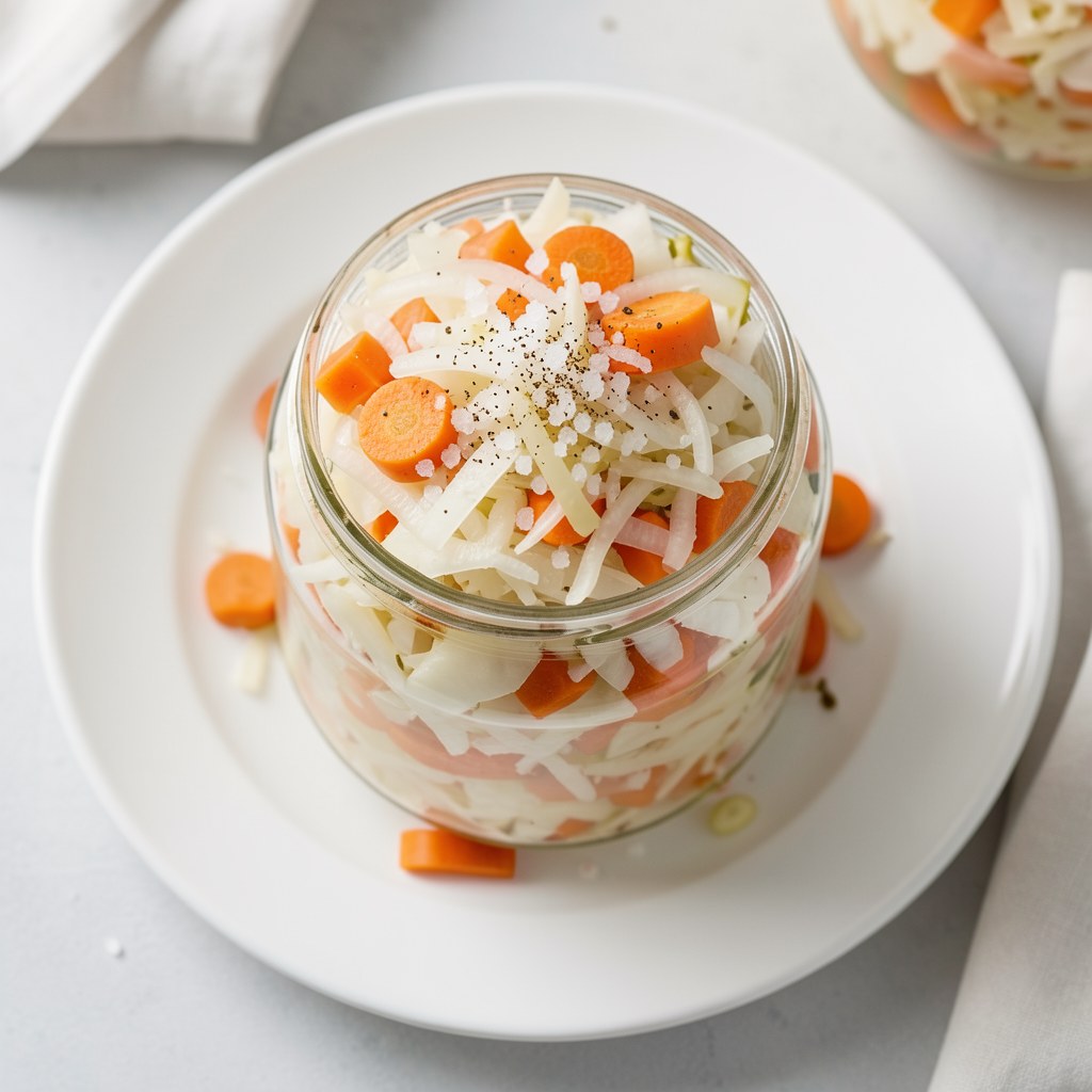 Sałatka z kapusty w sloiki