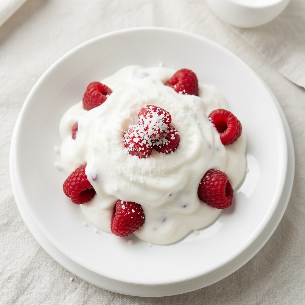 Truskawki w śmietanie