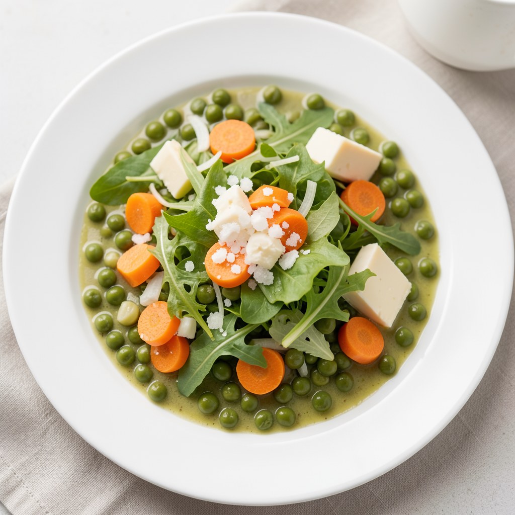 zielony groszek francuski