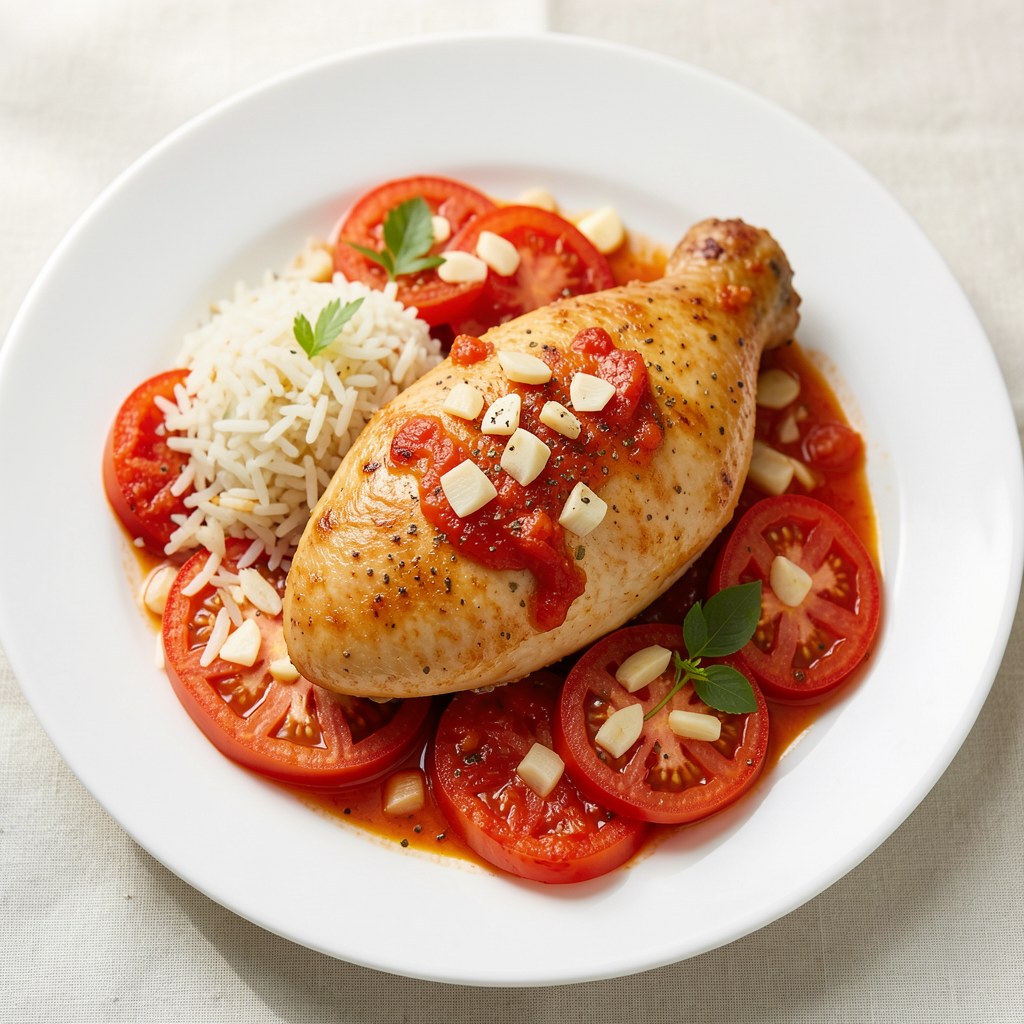 pierś z kurczaka w pomidorach