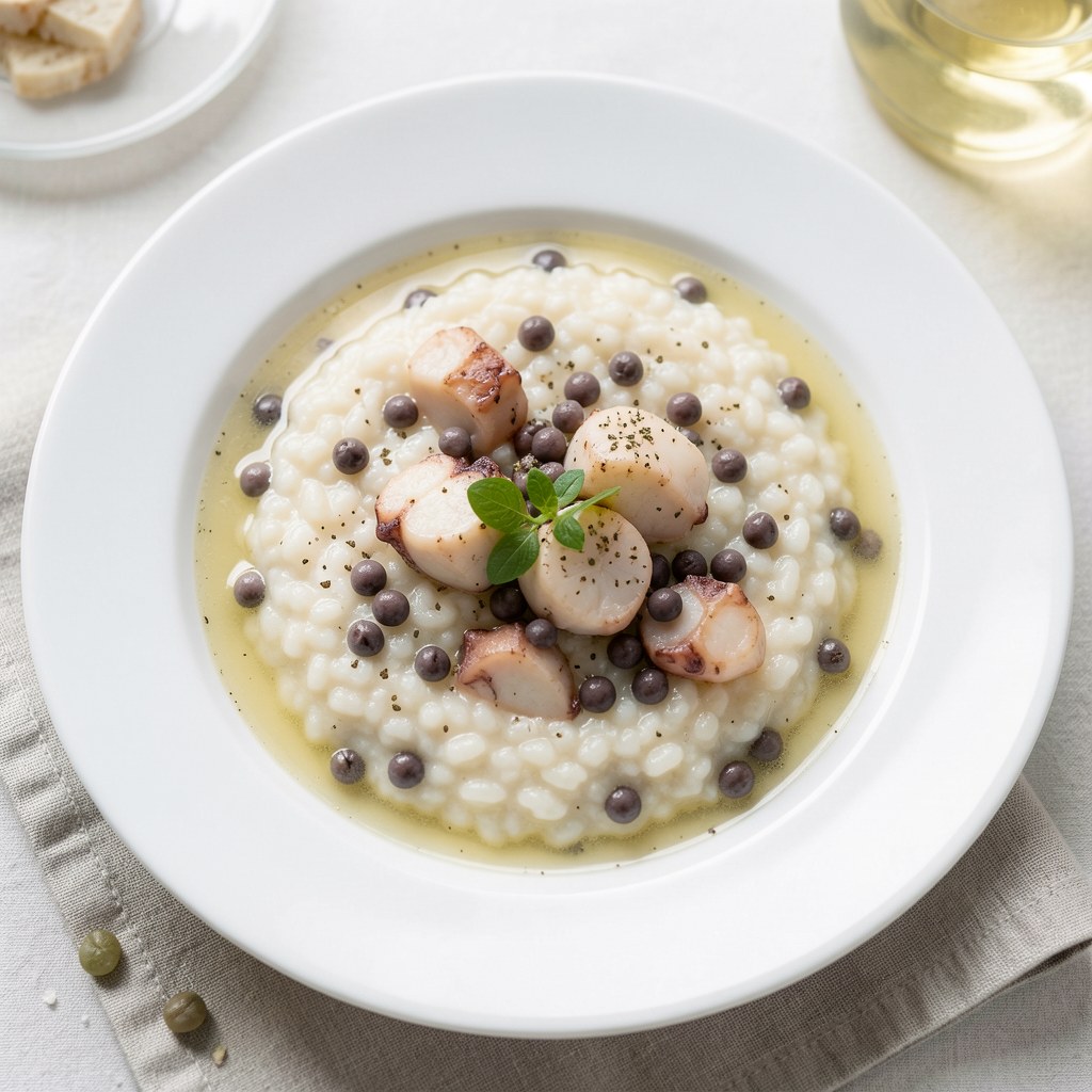 Risotto z ośmiornicą