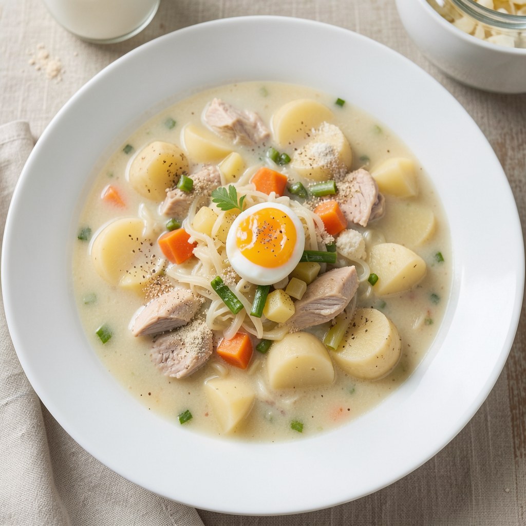 Zupa z Kluskami Mięsnymi