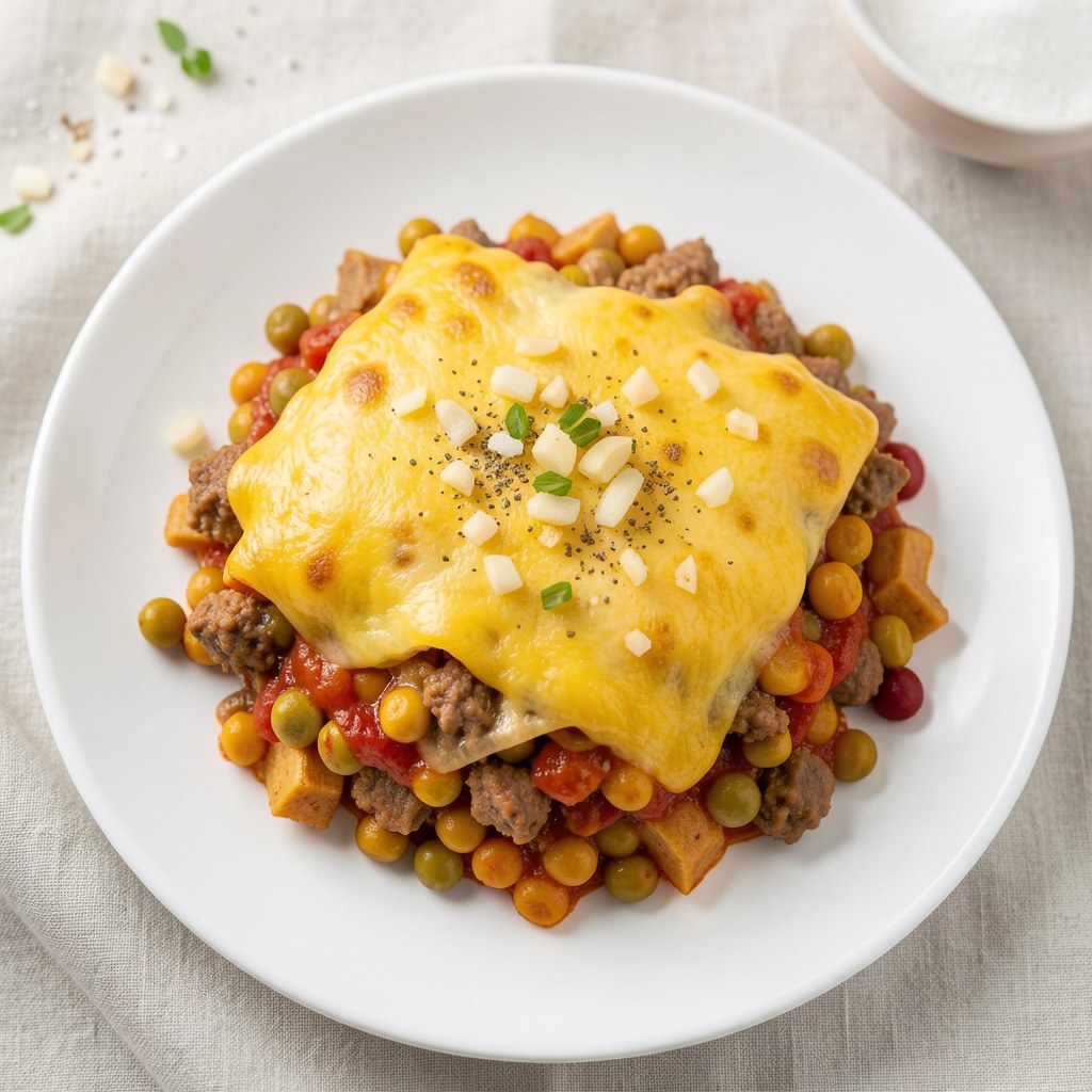 Zapiekanka z soczewicy