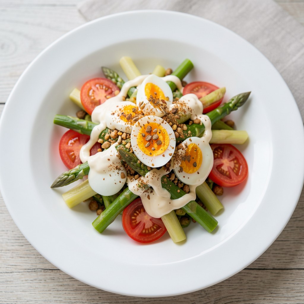 Sałatka ze szparagow