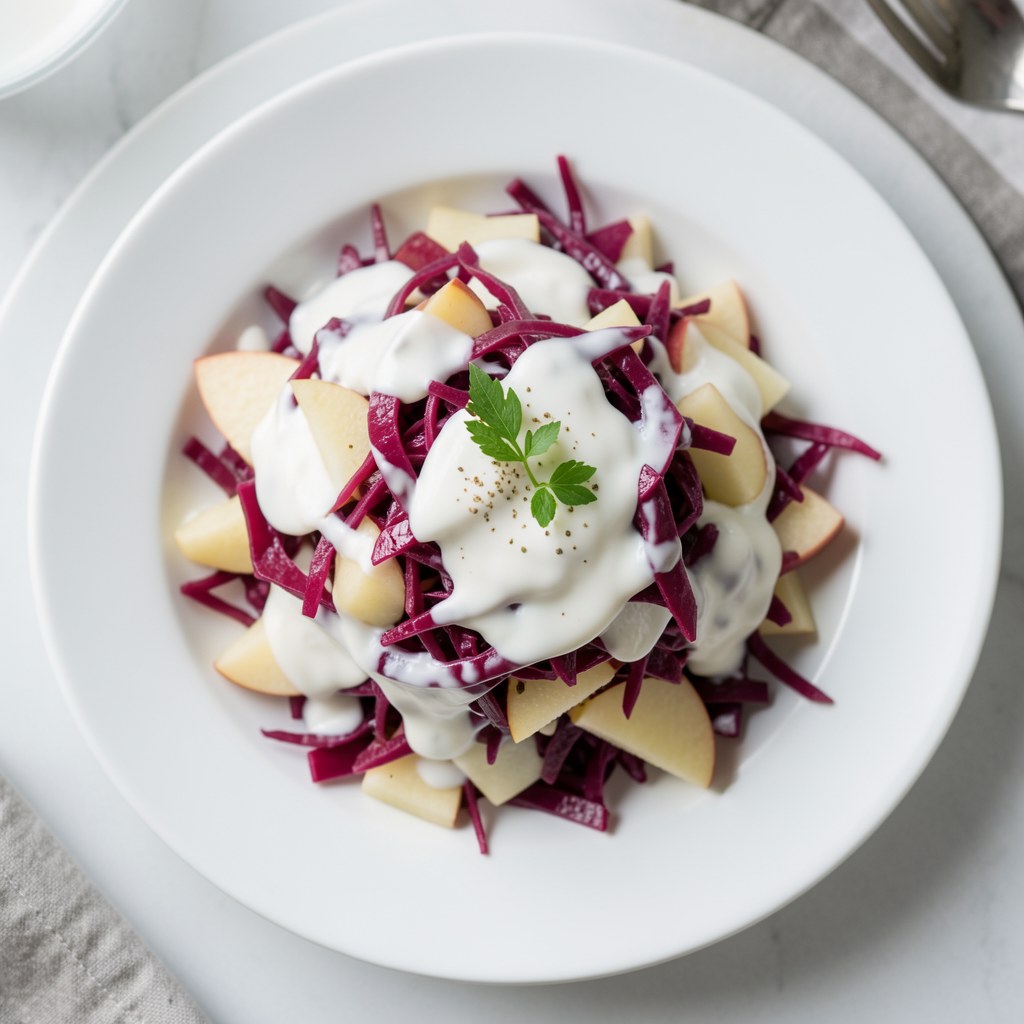 Surówka z kapusty z żurawiną