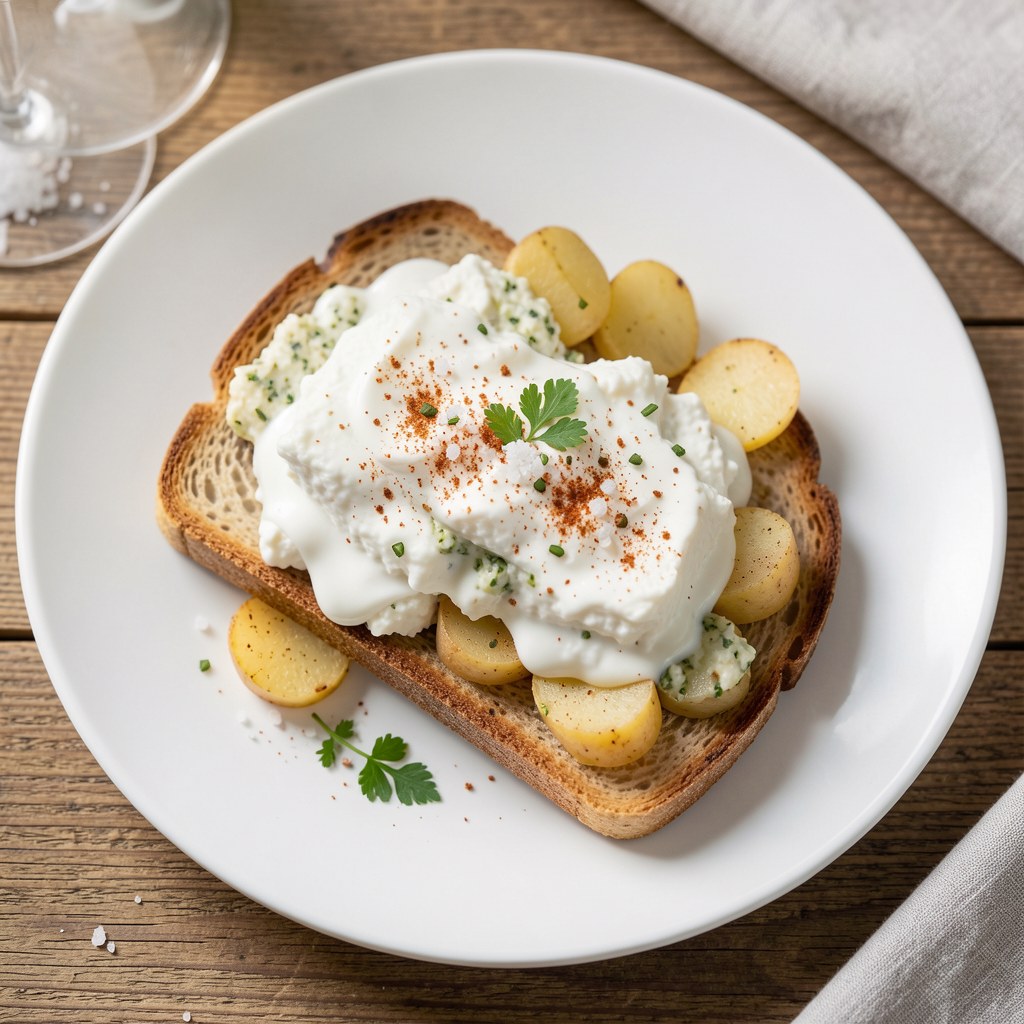 Gzika czyli twaróg do chleba i nie tylko