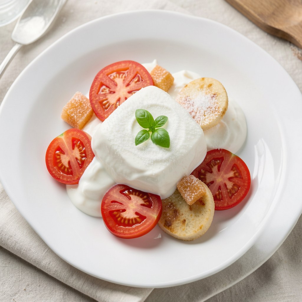 twaróżek z pomidorami