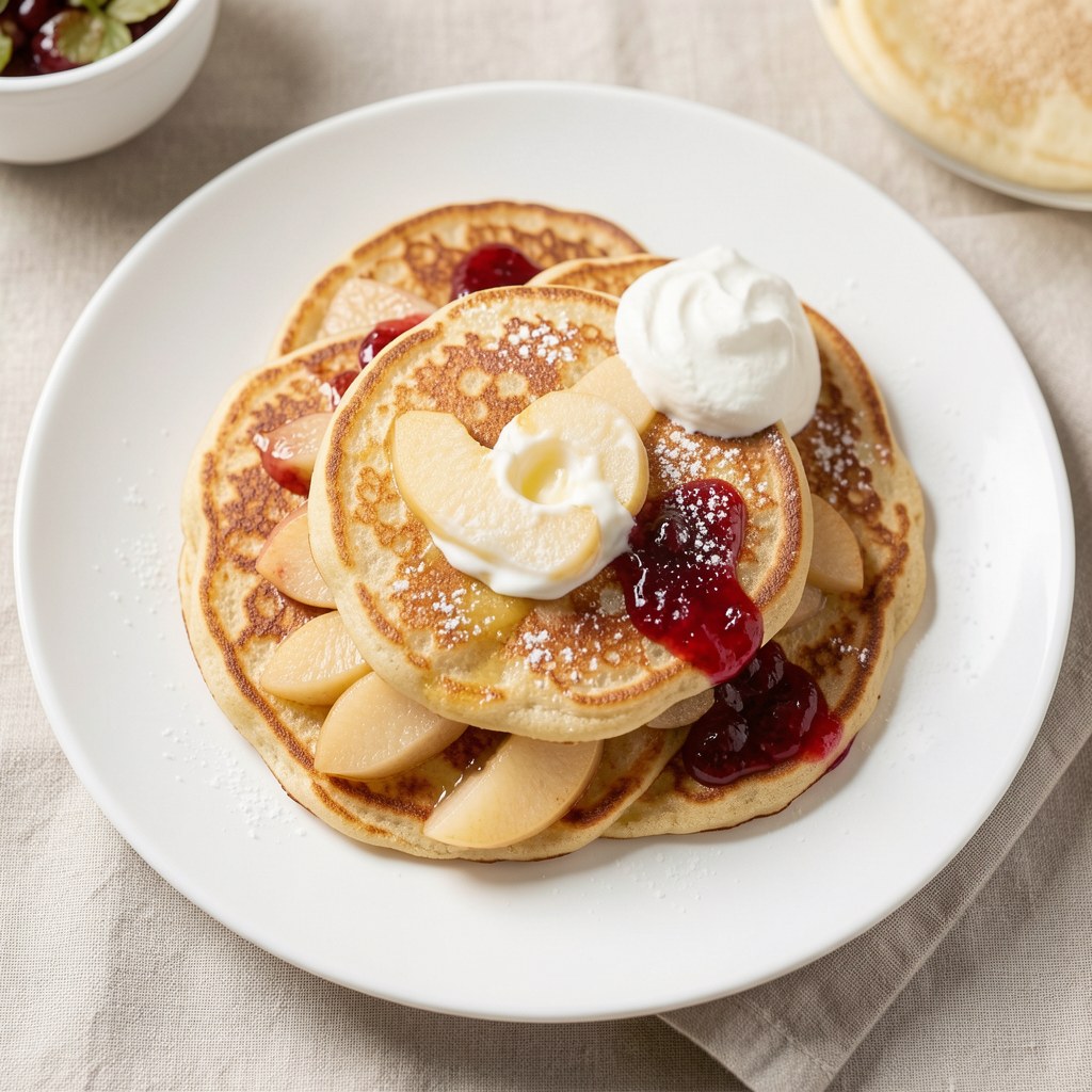 Naleśniki z jabłkami