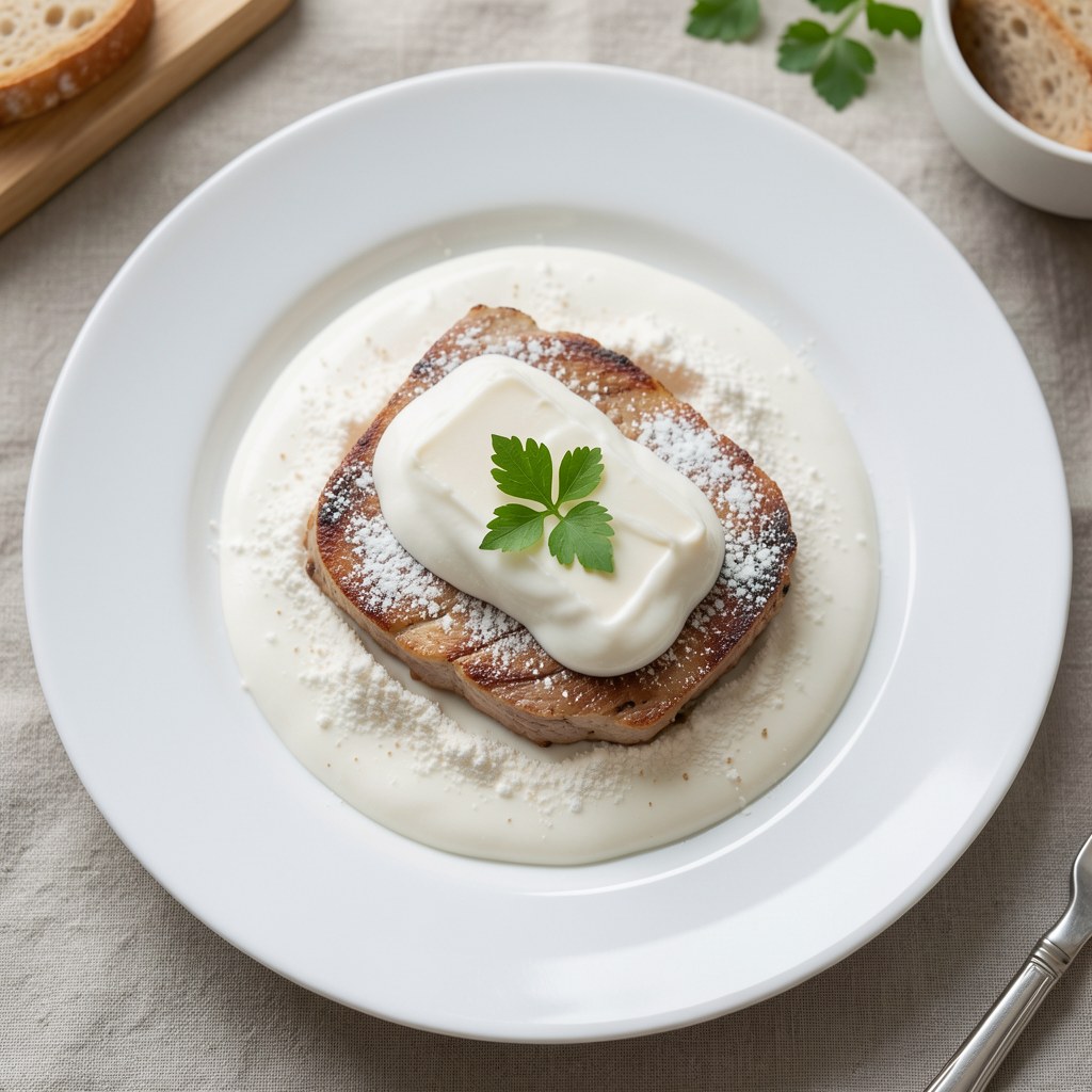 Sos biały zwyczajny do mięsa lub ryb