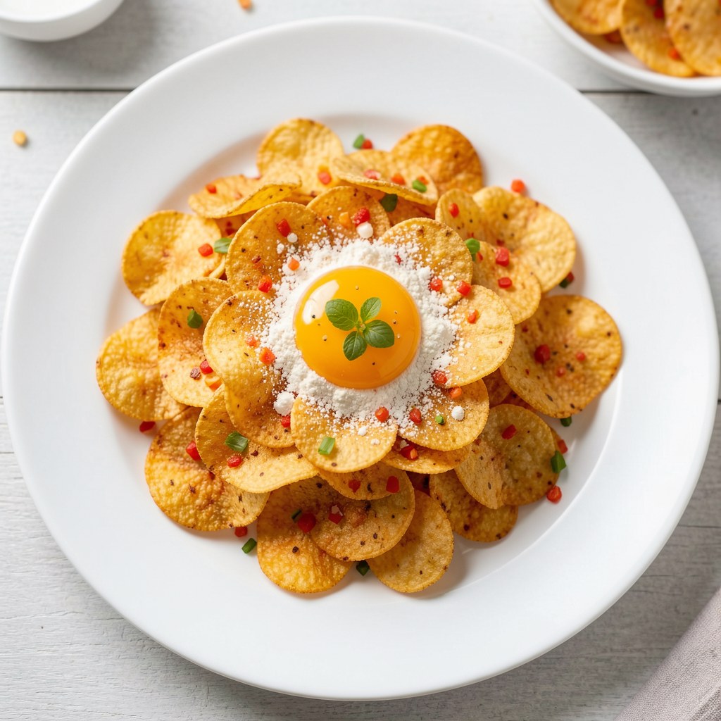 Chipsy Kukurydziane Paprykowo-Czosnkowe