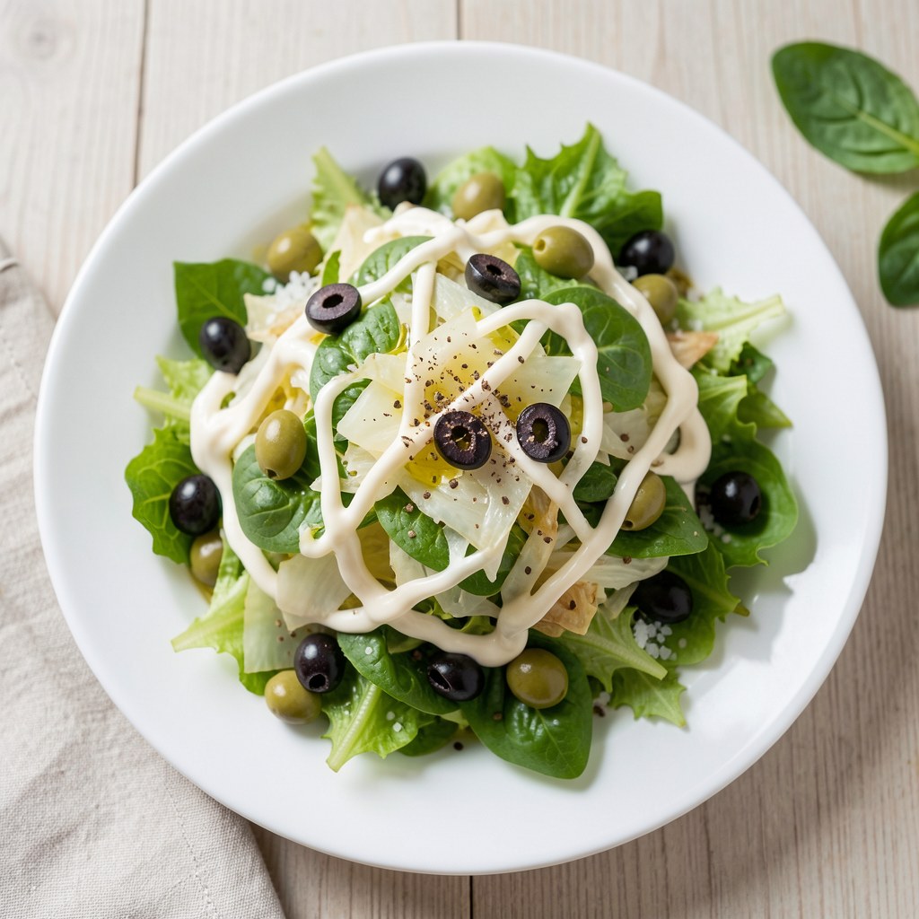 sałata zielona do obiadu