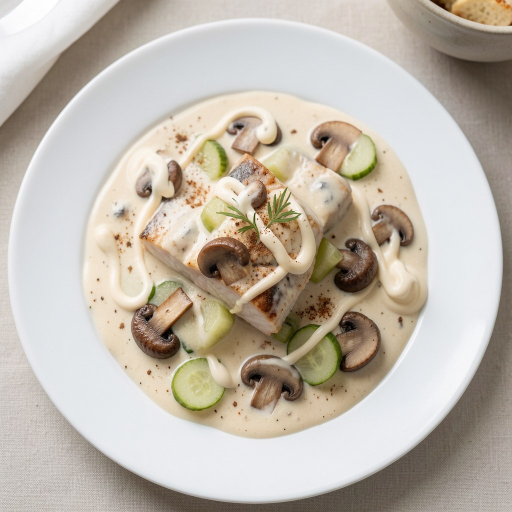 Sledzie w sosie tatarslim