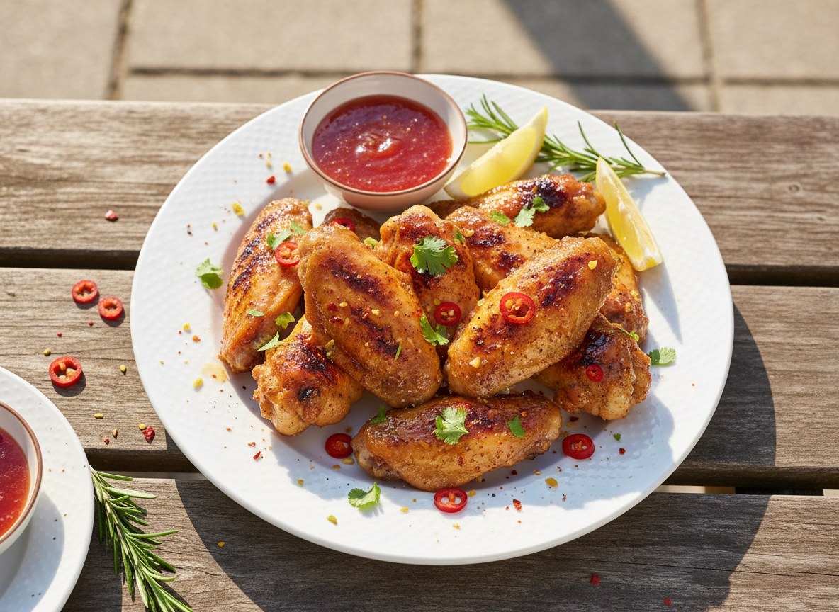 Chrupiące skrzydełka