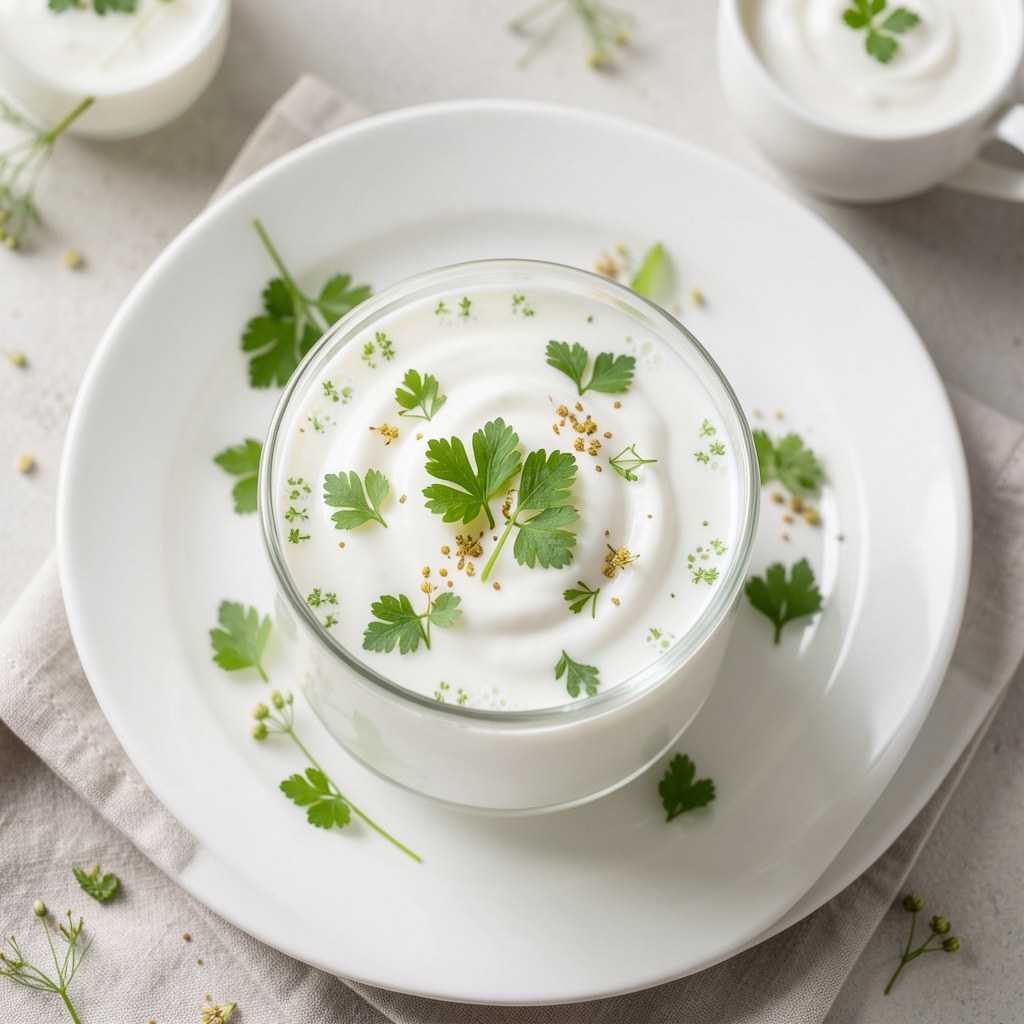 Wiosenny napój z rzodkiewkami.