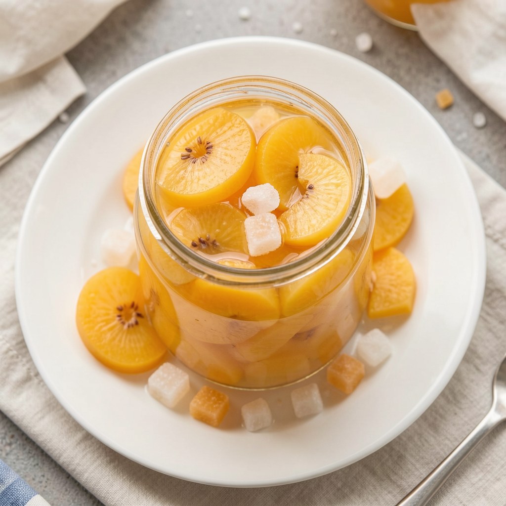 Kompot brzoskwiniowy