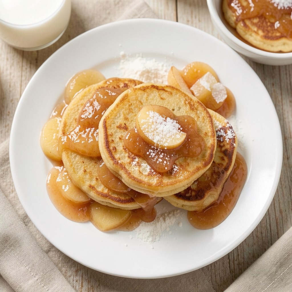 Placki z gotowanych kartofli z konfiturami