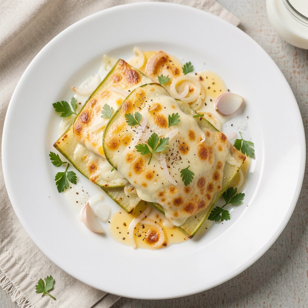 Cukinia zapiekana z serem