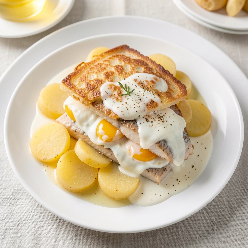 Ryba zapiekana z ziemniakami