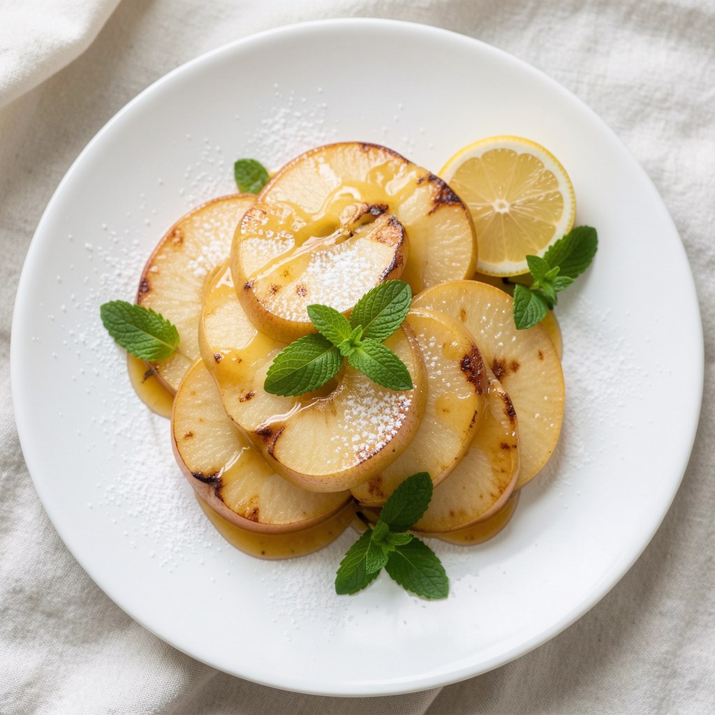 Jabłka zapiekane z cytryną