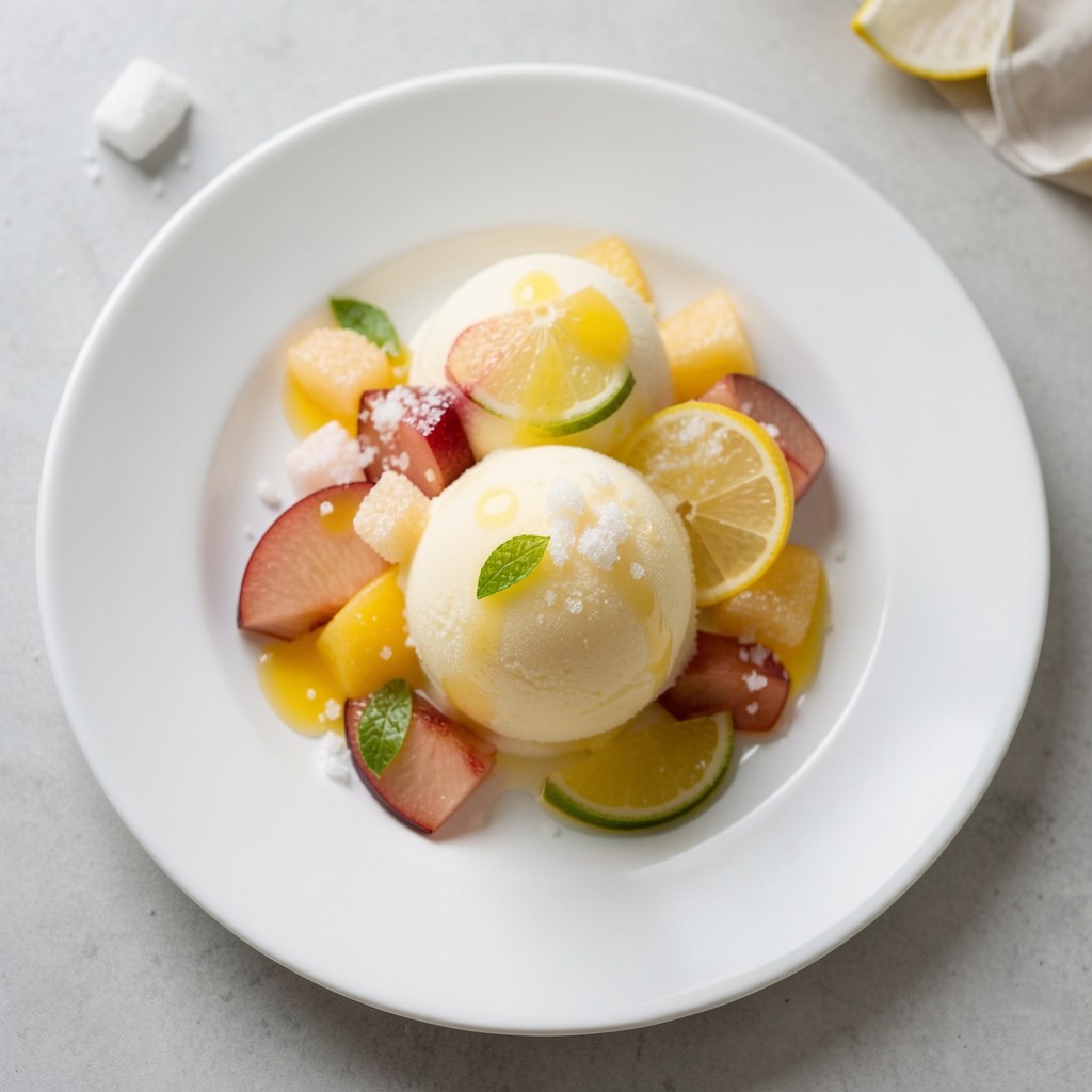 Sorbet brzoskwiniowy