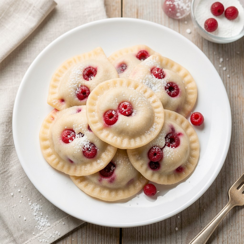 pierogi z truskawkami