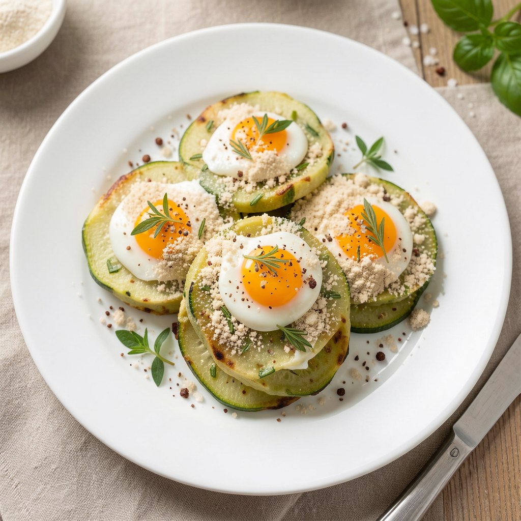 Tymiankowe placuszki z cukinii