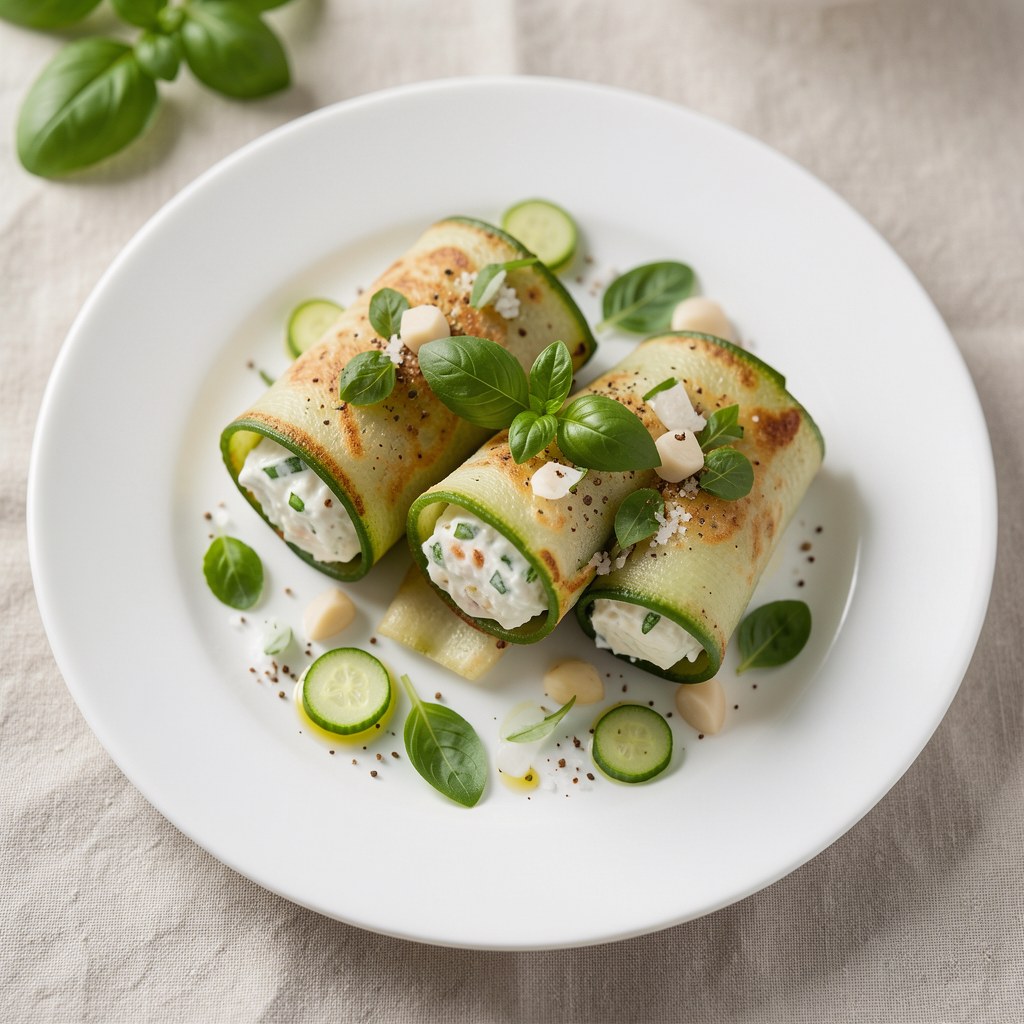 Roladki z cukinii