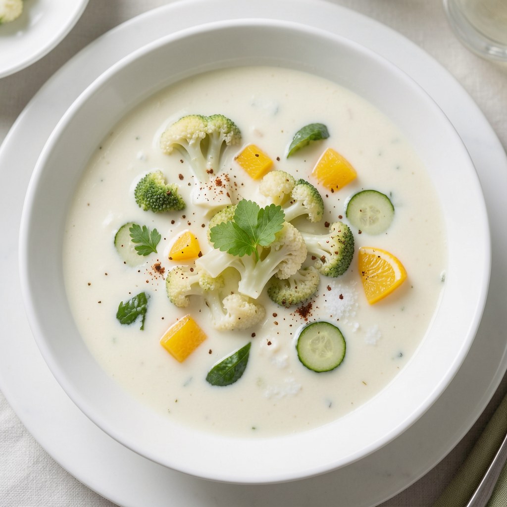 Chłodnik brokułowy