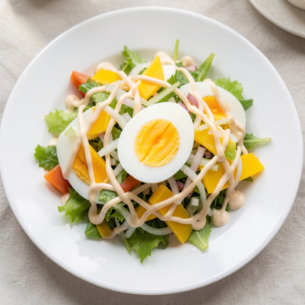 Sałatka z jajkiem