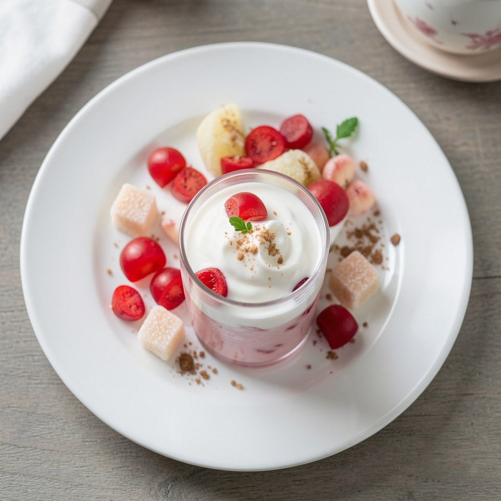 Koktajl z czerwonej porzeczki