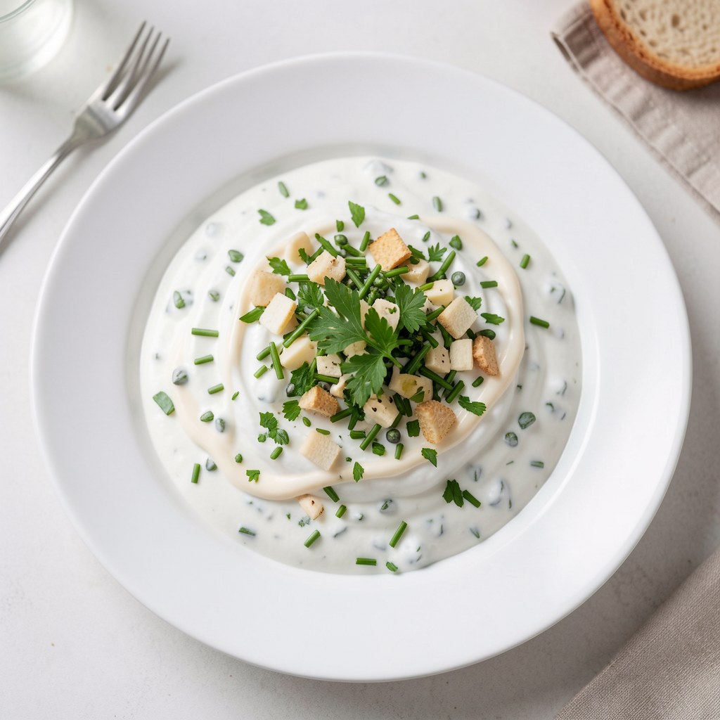 Gęsty sos z rzodkiewką