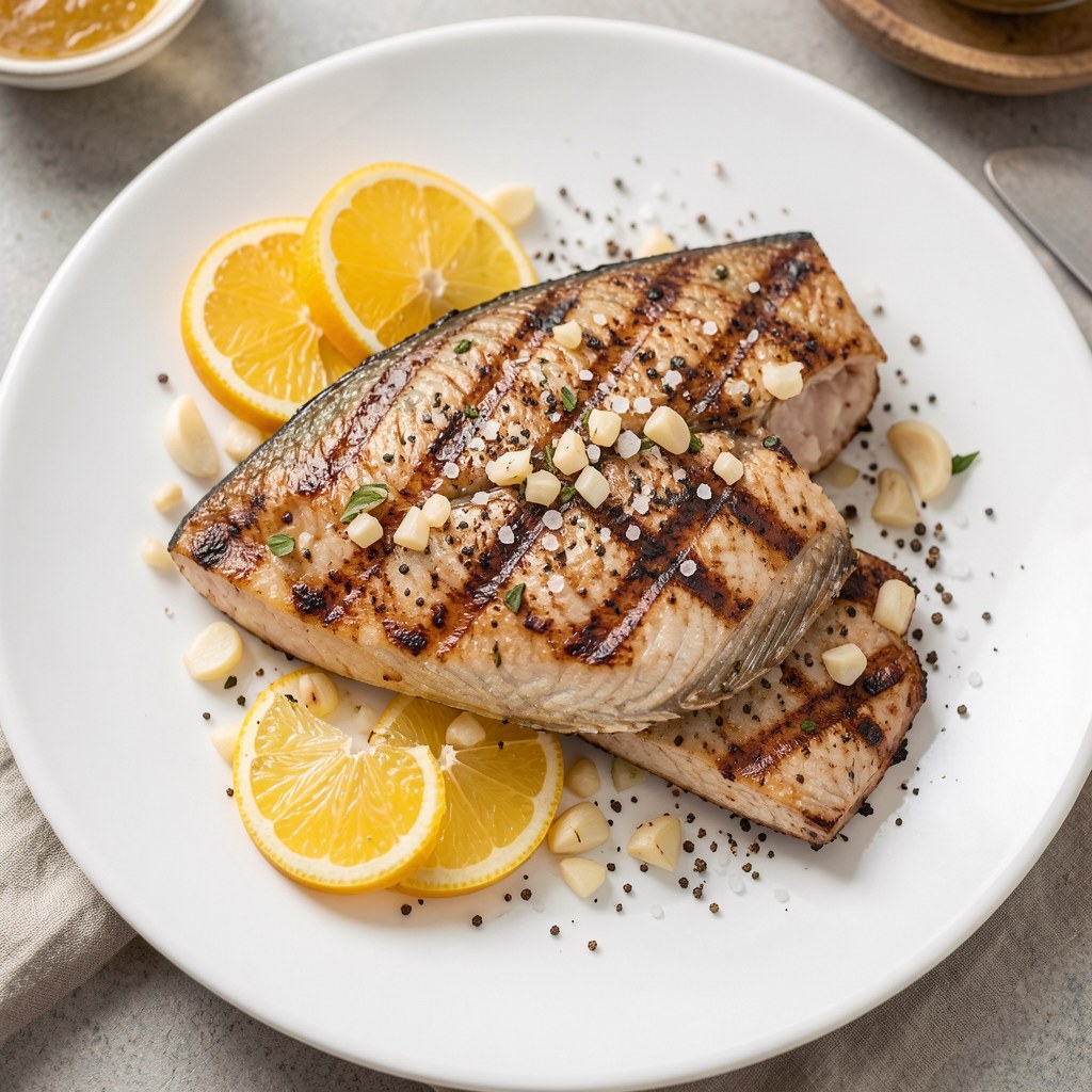 Łosoś z grilla