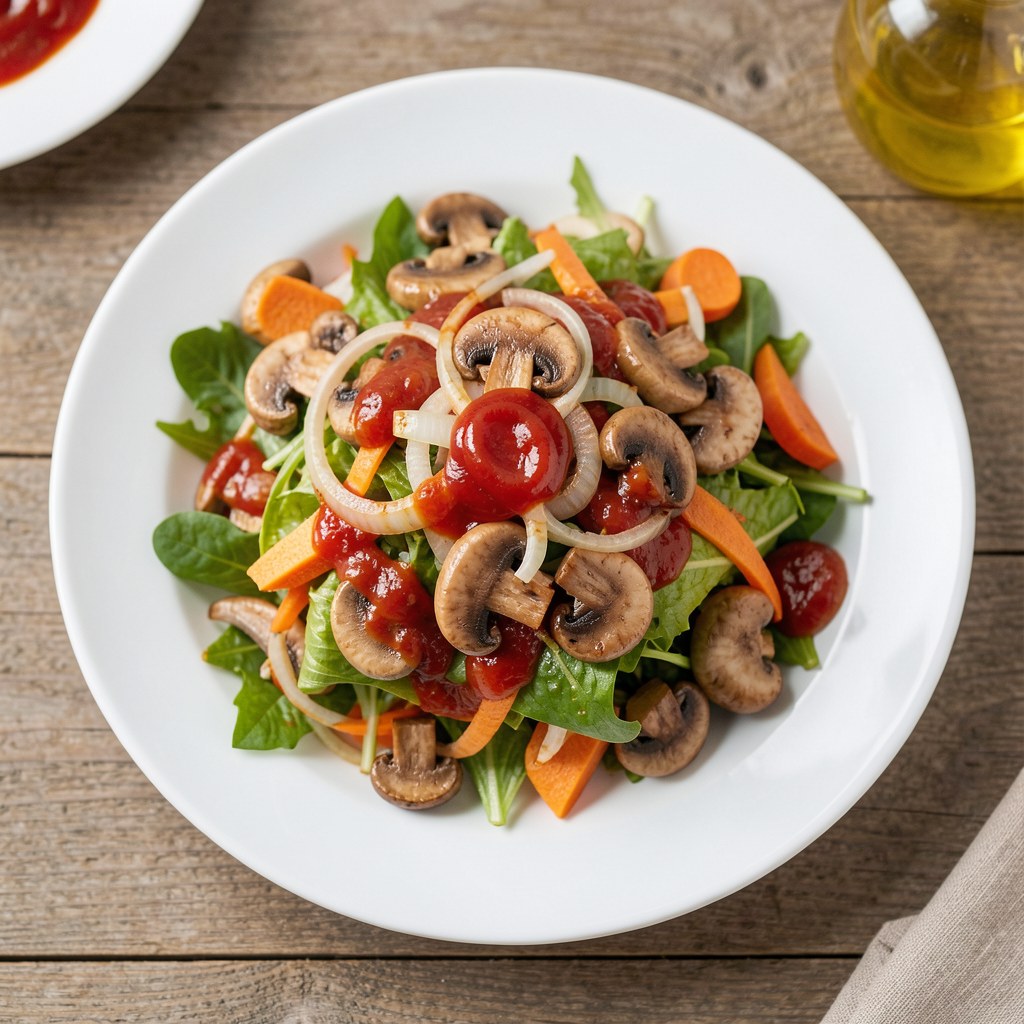 Sałatka grzybowa