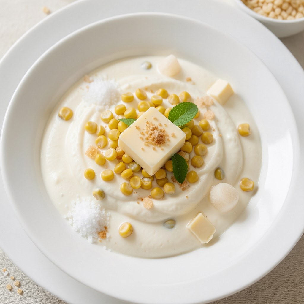 Gotowana kukurydza w śmietanie