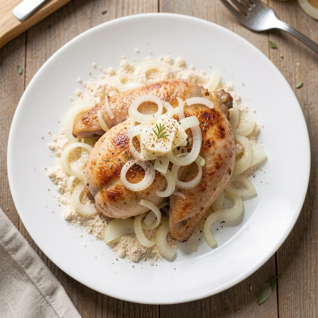 Wątróbka indycza na maśle