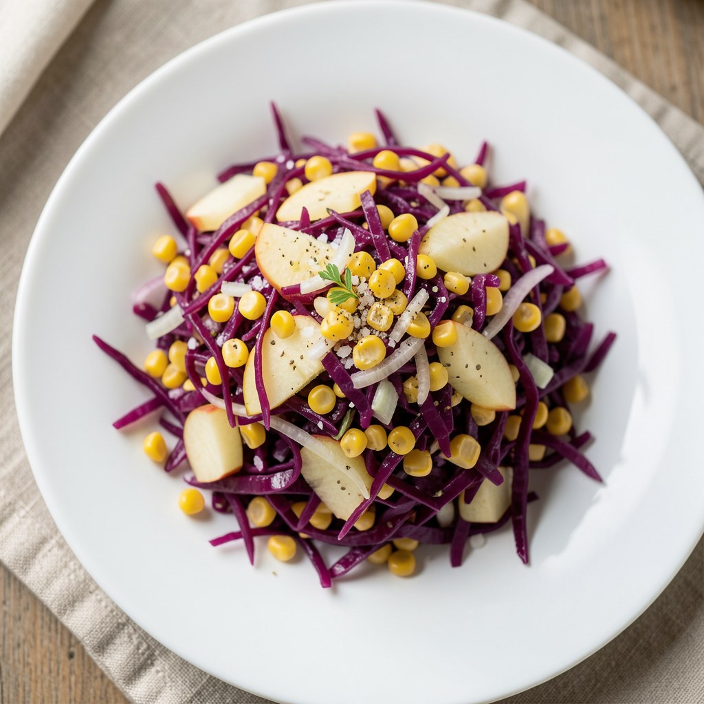 Sałatka z czerwonej kapusty