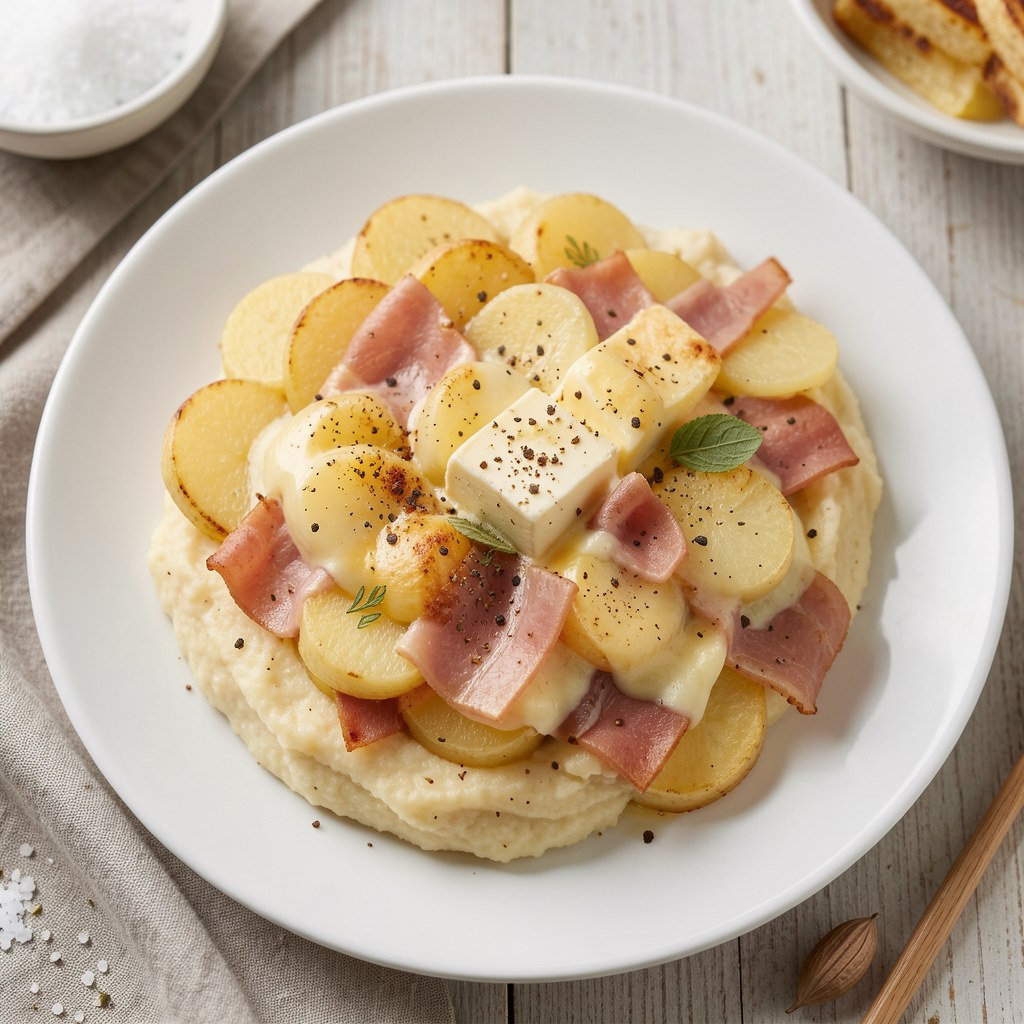 Jarmuż zapiekany z ziemniakami