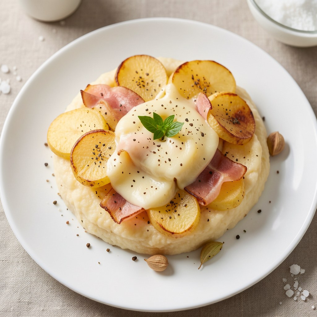 Jarmuż zapiekany z ziemniakami