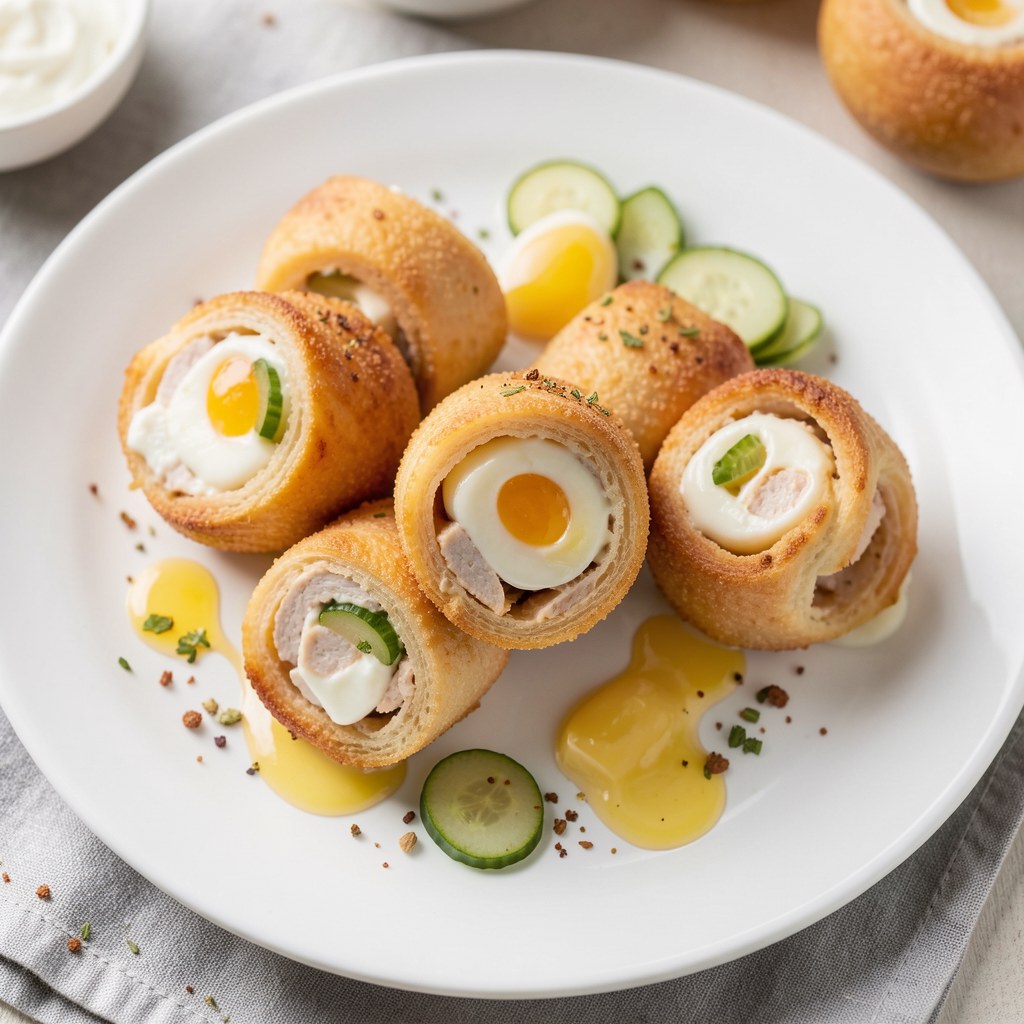 Roladki miniaturki z piersi kurczaka 2