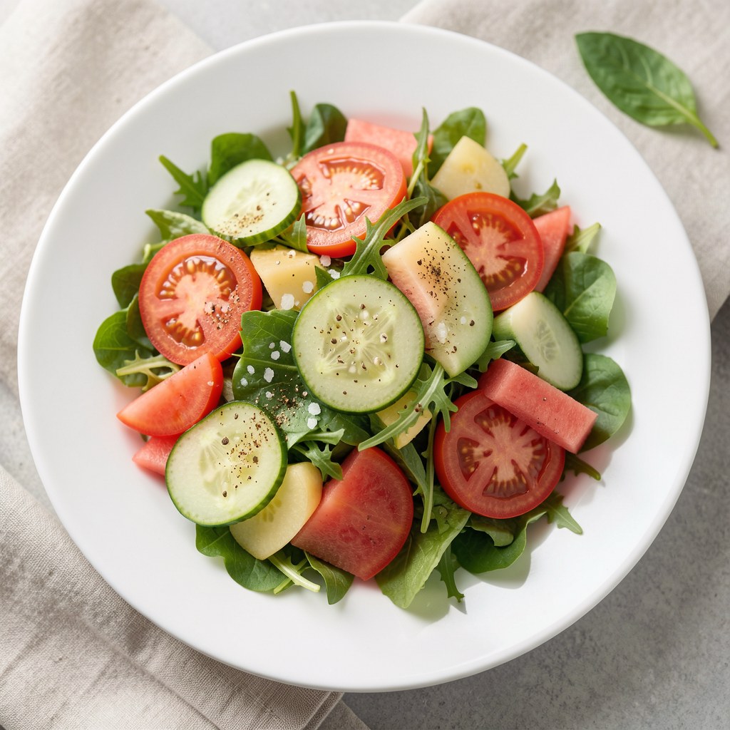 Sałatka z warzyw i owoców