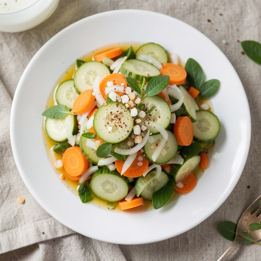 sałatka z cukinii na zimę