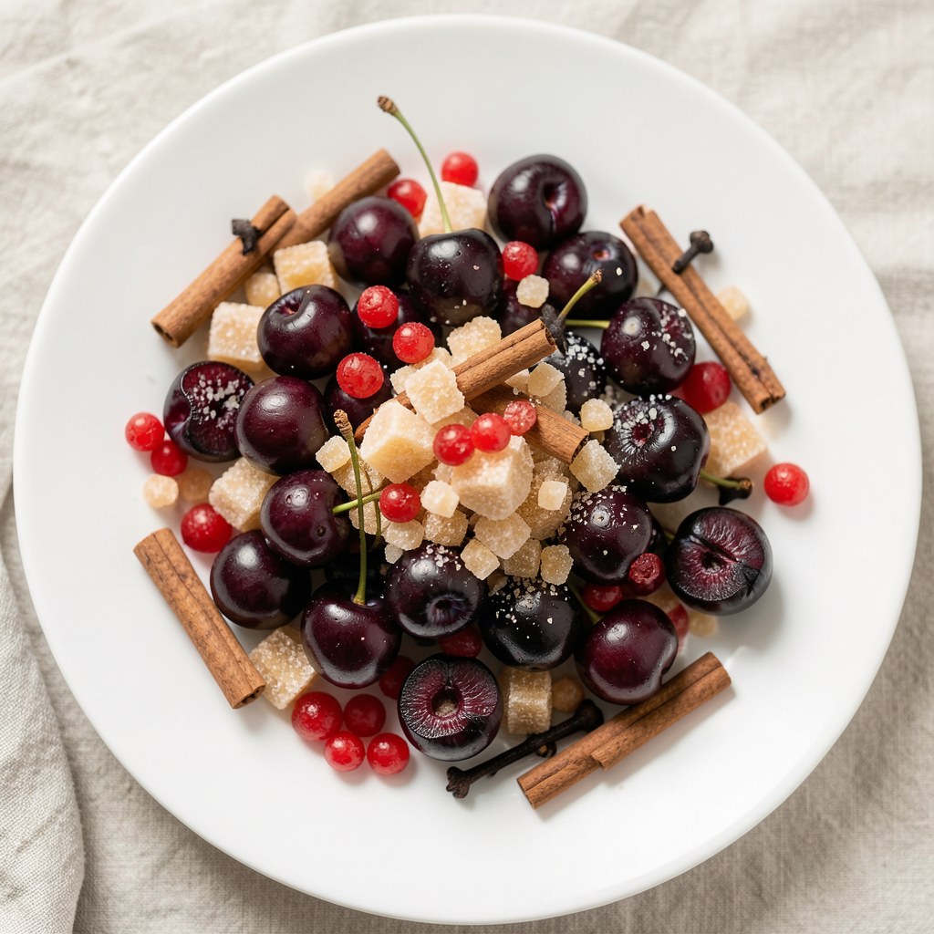 Nalewka czereśniowa z czeremchą