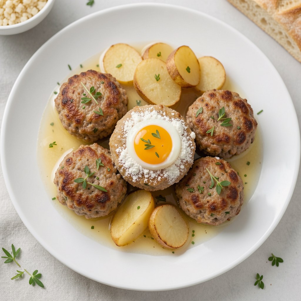 kotleciki mielone ze szczypiorkiem