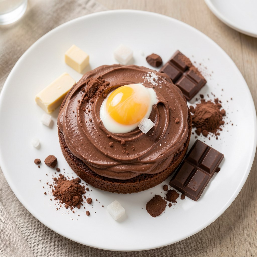 Krem czekoladowo- kakaowy do ciast