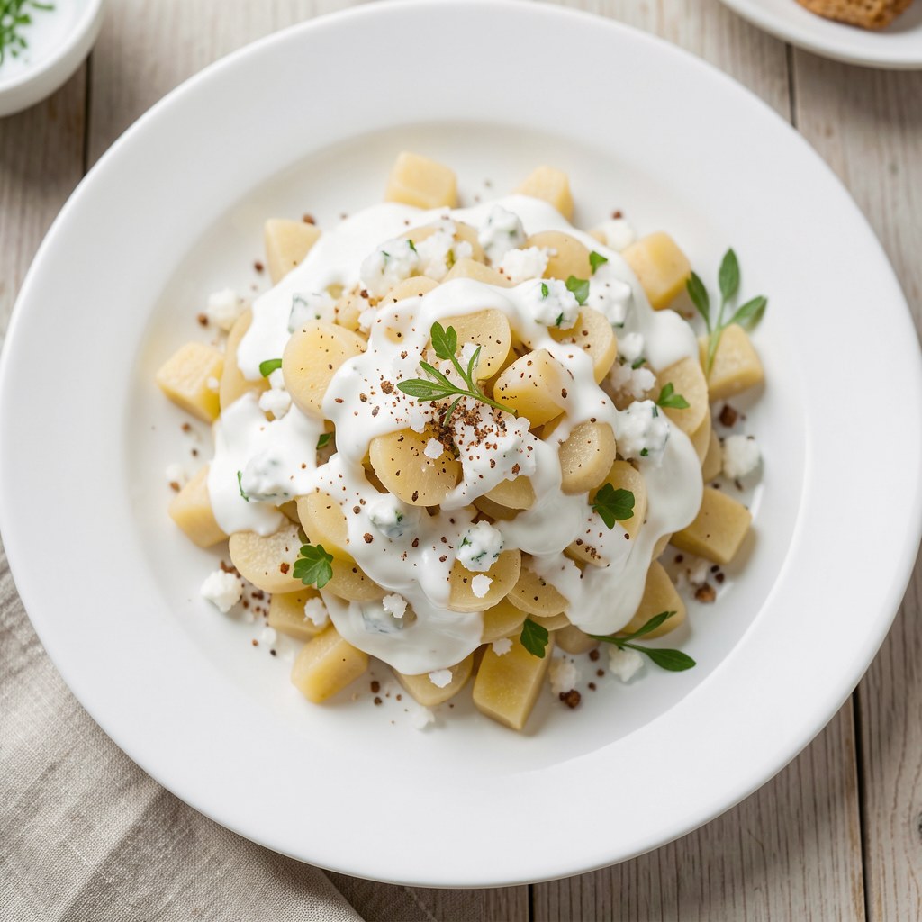 Surówka z kalarepy z chrzanem