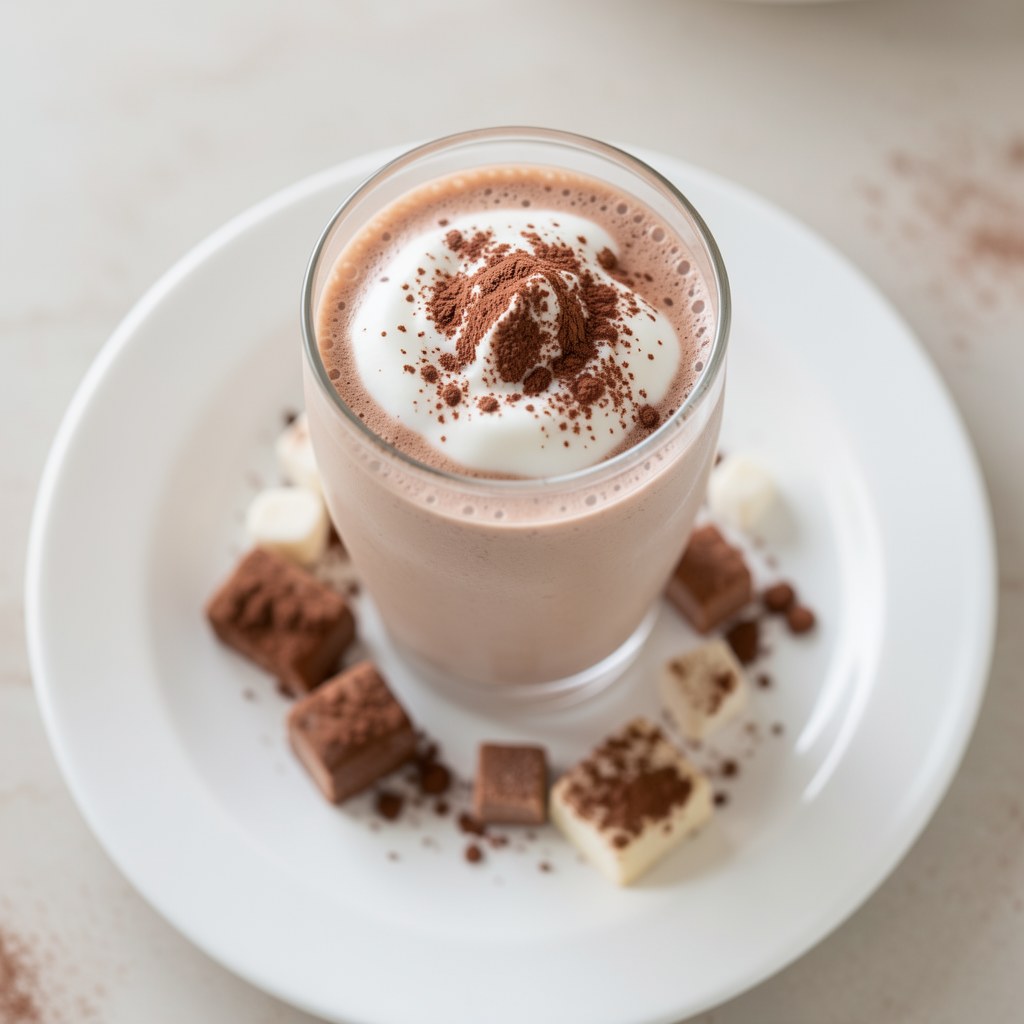 Koktajl czekoladowo- mleczny
