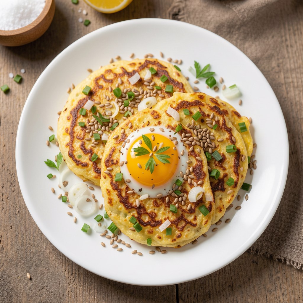 Kotleciki jajeczne ze słonecznikiem