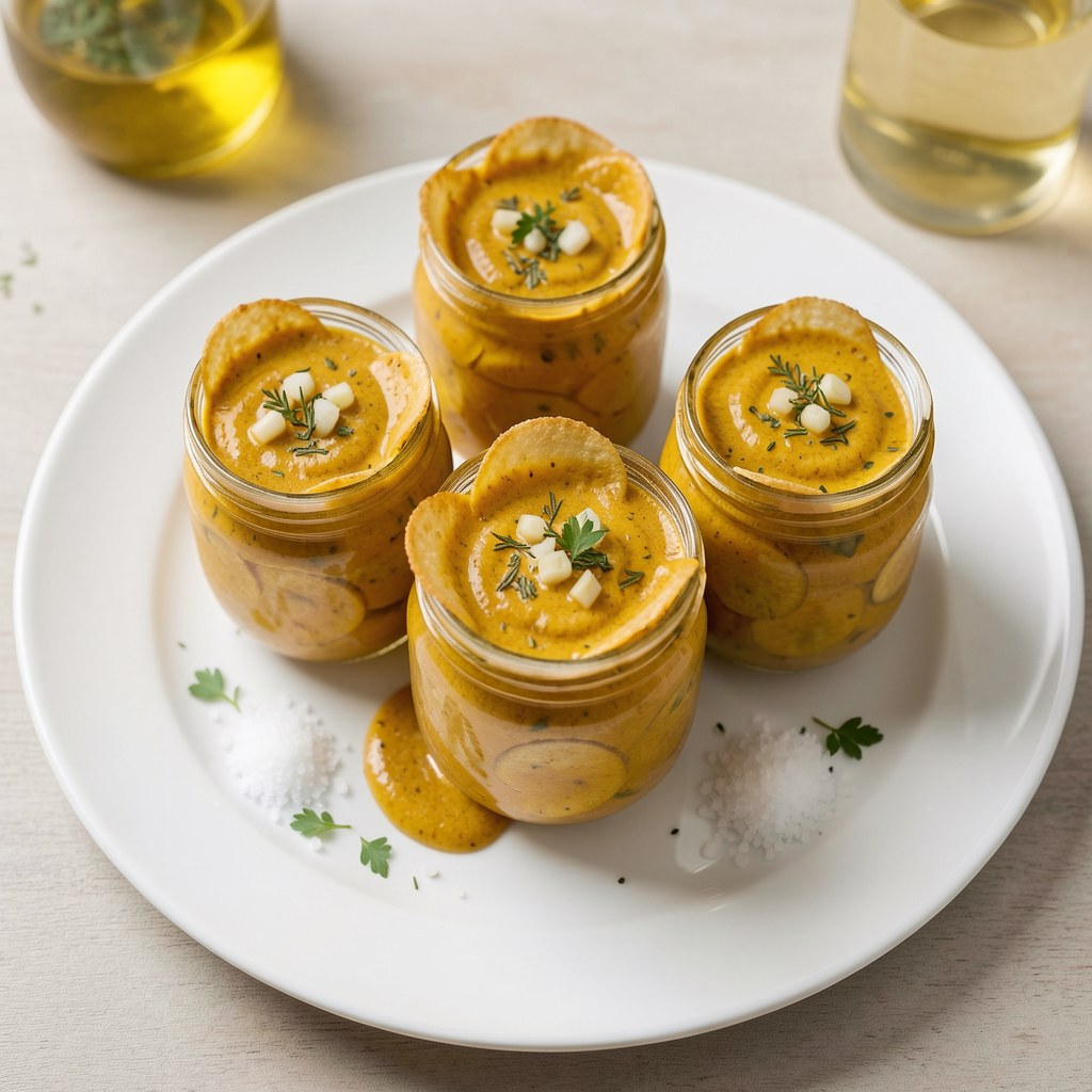 Korniszony z musztardą