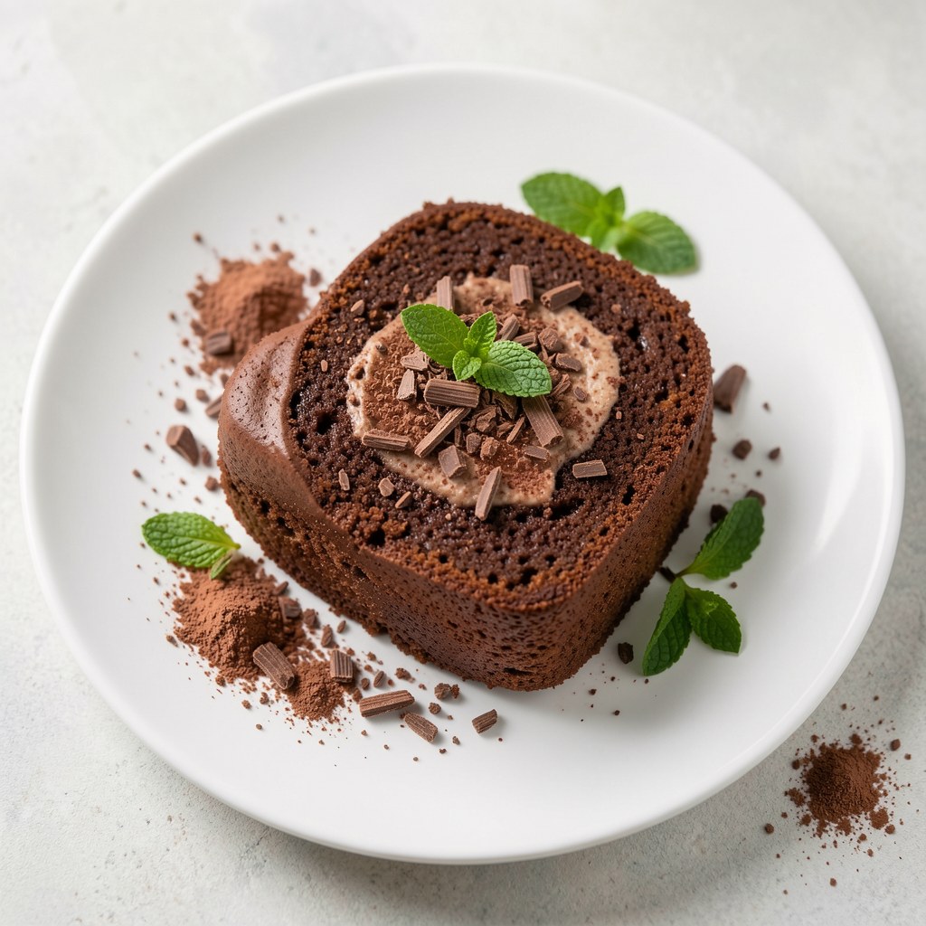 Budyń miętowo-czekoladowy